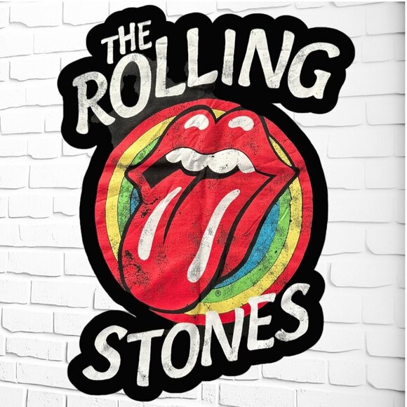 ROLLING STONES Established 1962 - Official Bravado Merchandise - RAINBOW - Picture 7 of 7